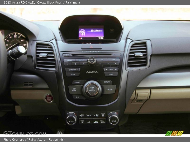 Crystal Black Pearl / Parchment 2013 Acura RDX AWD
