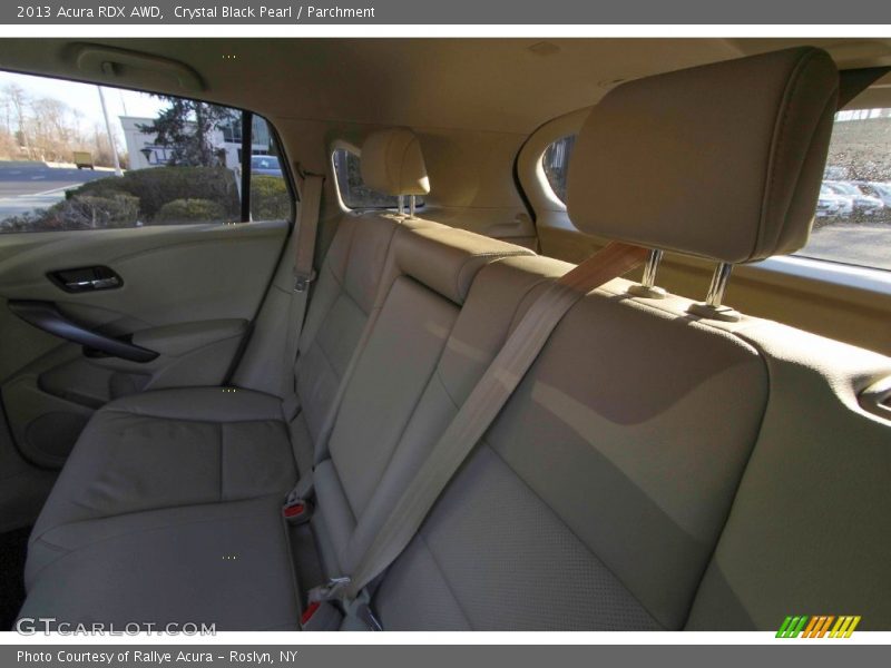 Crystal Black Pearl / Parchment 2013 Acura RDX AWD