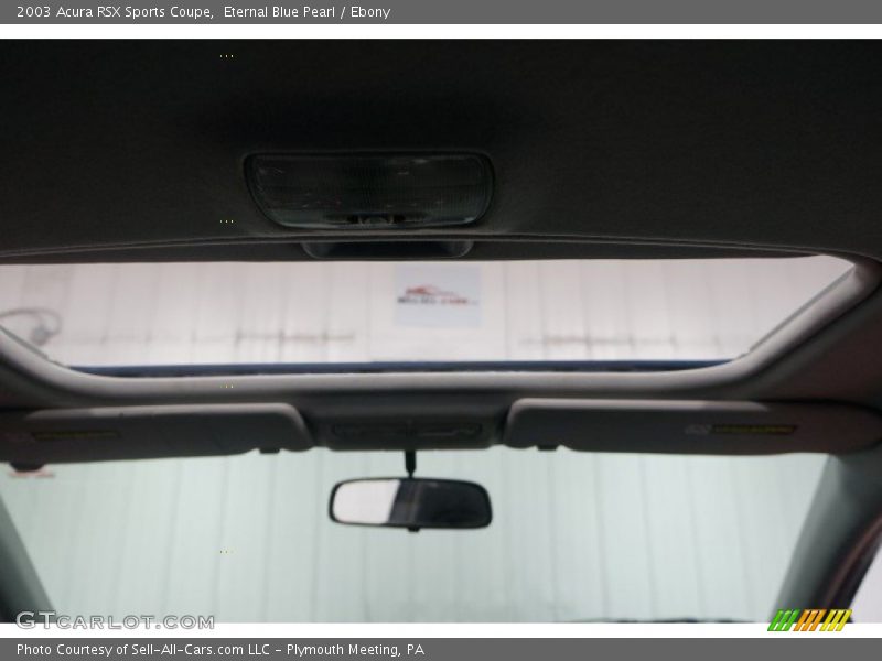 Eternal Blue Pearl / Ebony 2003 Acura RSX Sports Coupe