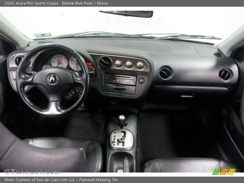Eternal Blue Pearl / Ebony 2003 Acura RSX Sports Coupe