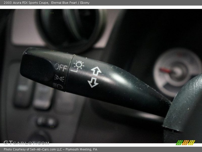 Eternal Blue Pearl / Ebony 2003 Acura RSX Sports Coupe