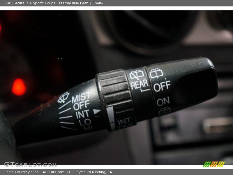 Eternal Blue Pearl / Ebony 2003 Acura RSX Sports Coupe