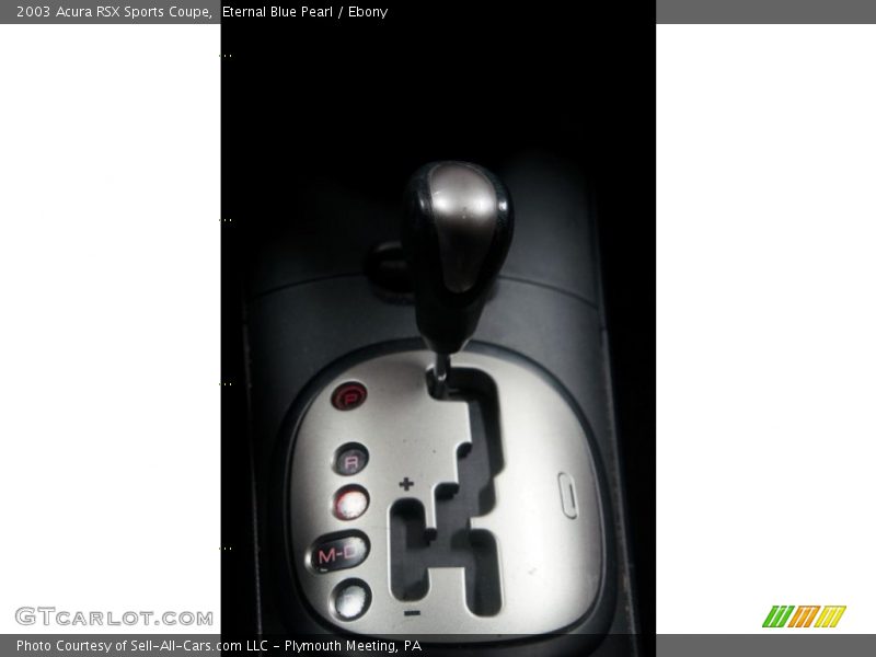 Eternal Blue Pearl / Ebony 2003 Acura RSX Sports Coupe