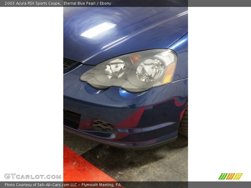 Eternal Blue Pearl / Ebony 2003 Acura RSX Sports Coupe