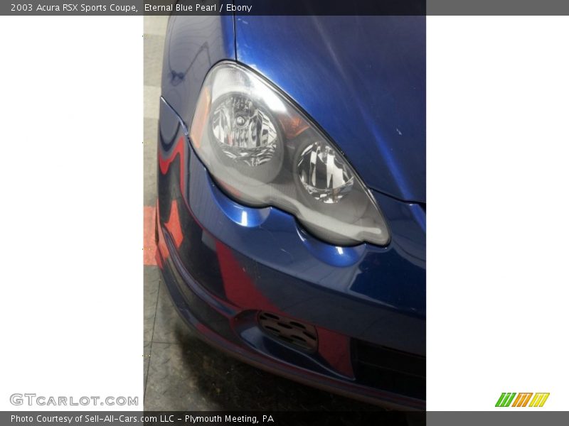 Eternal Blue Pearl / Ebony 2003 Acura RSX Sports Coupe