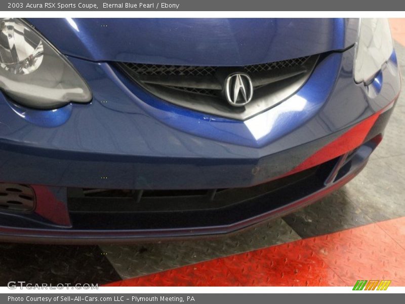 Eternal Blue Pearl / Ebony 2003 Acura RSX Sports Coupe