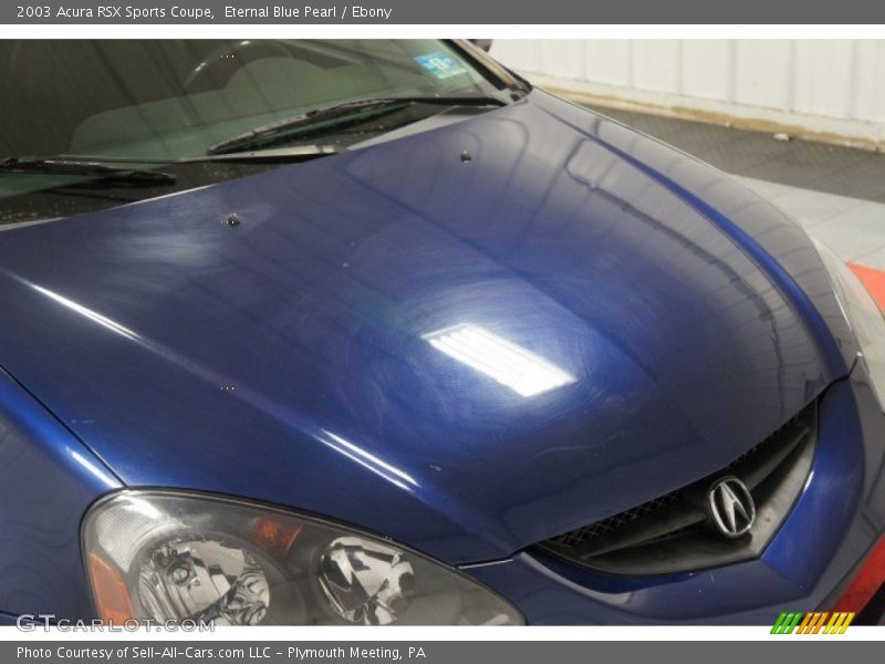 Eternal Blue Pearl / Ebony 2003 Acura RSX Sports Coupe