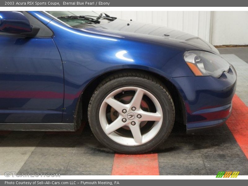 Eternal Blue Pearl / Ebony 2003 Acura RSX Sports Coupe