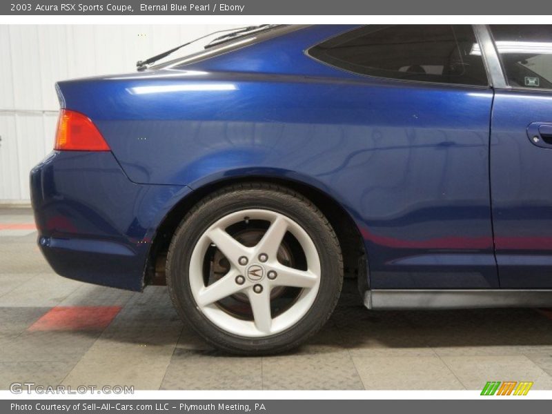Eternal Blue Pearl / Ebony 2003 Acura RSX Sports Coupe