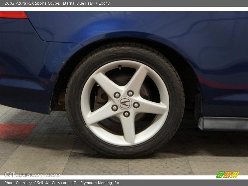 Eternal Blue Pearl / Ebony 2003 Acura RSX Sports Coupe