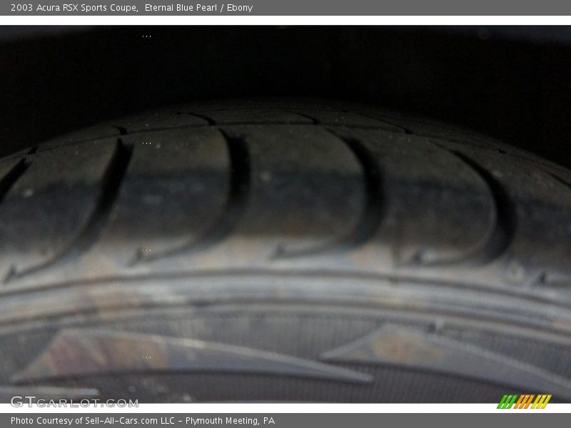 Eternal Blue Pearl / Ebony 2003 Acura RSX Sports Coupe