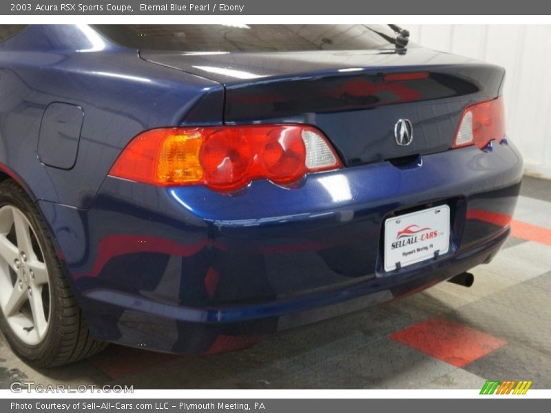 Eternal Blue Pearl / Ebony 2003 Acura RSX Sports Coupe