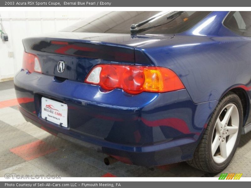 Eternal Blue Pearl / Ebony 2003 Acura RSX Sports Coupe