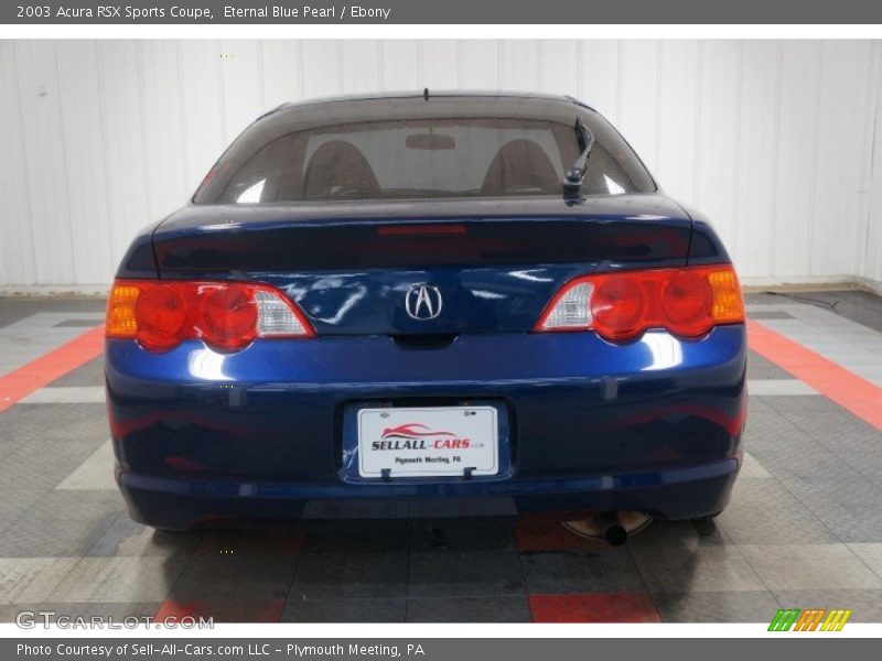 Eternal Blue Pearl / Ebony 2003 Acura RSX Sports Coupe