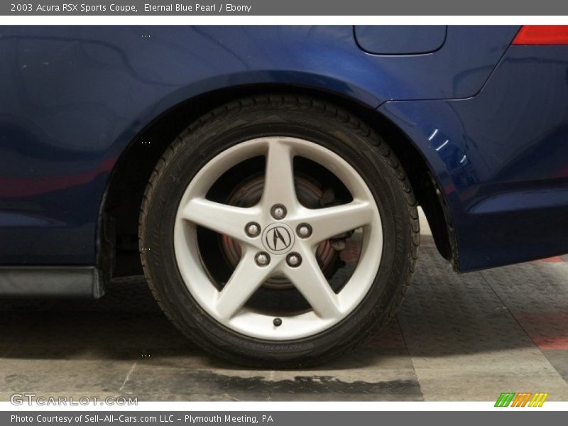 Eternal Blue Pearl / Ebony 2003 Acura RSX Sports Coupe