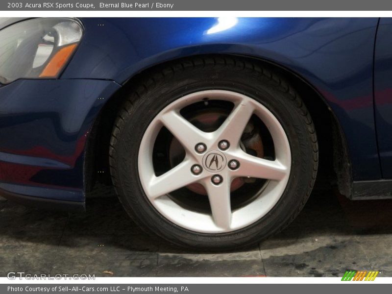 Eternal Blue Pearl / Ebony 2003 Acura RSX Sports Coupe