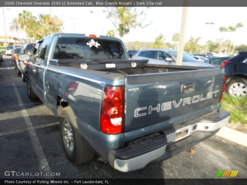 Blue Granite Metallic / Dark Charcoal 2006 Chevrolet Silverado 1500 LS Extended Cab