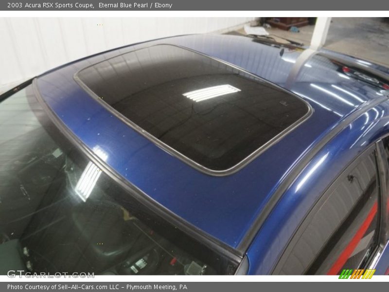 Eternal Blue Pearl / Ebony 2003 Acura RSX Sports Coupe
