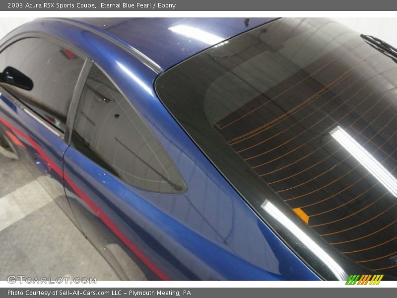 Eternal Blue Pearl / Ebony 2003 Acura RSX Sports Coupe