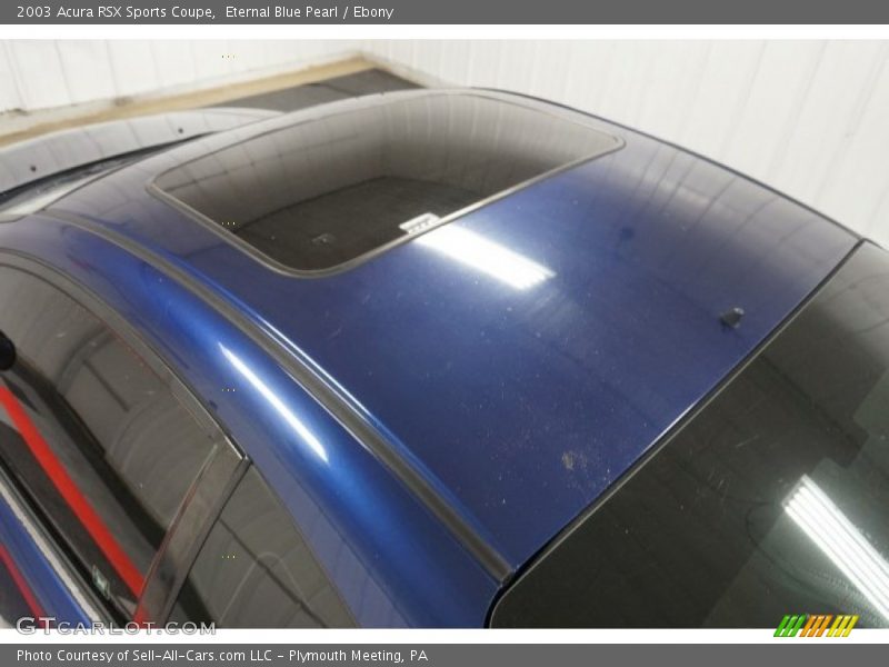 Eternal Blue Pearl / Ebony 2003 Acura RSX Sports Coupe