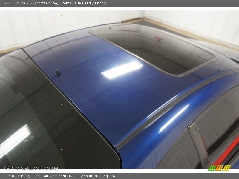 Eternal Blue Pearl / Ebony 2003 Acura RSX Sports Coupe