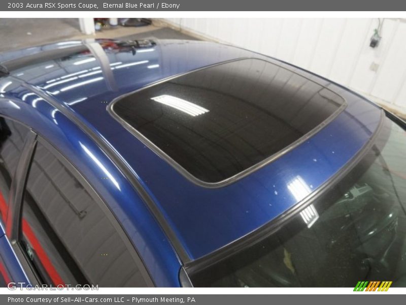 Eternal Blue Pearl / Ebony 2003 Acura RSX Sports Coupe