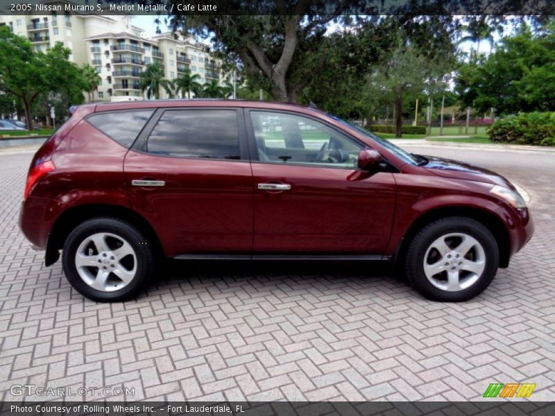 Merlot Metallic / Cafe Latte 2005 Nissan Murano S