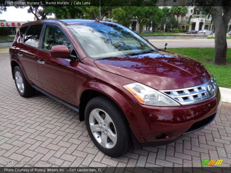 Merlot Metallic / Cafe Latte 2005 Nissan Murano S