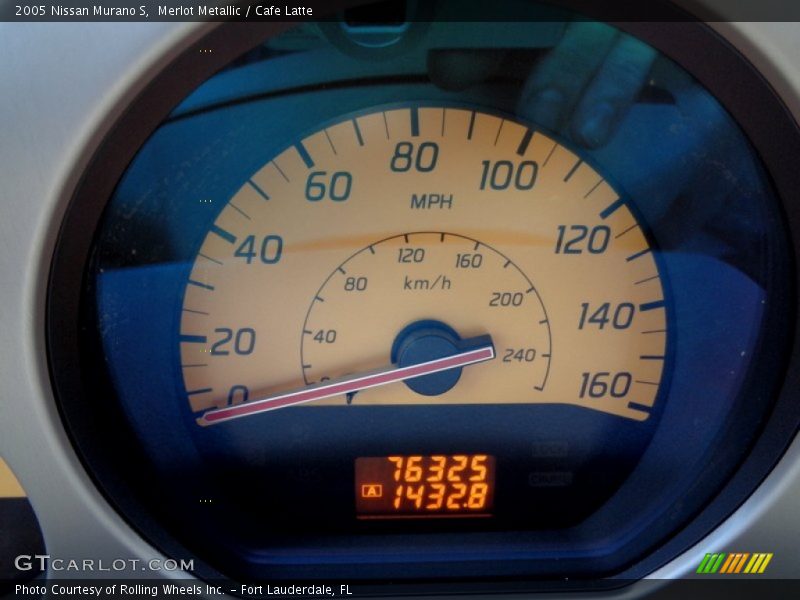 Merlot Metallic / Cafe Latte 2005 Nissan Murano S