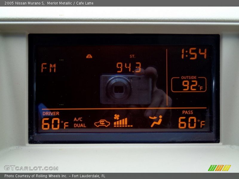 Merlot Metallic / Cafe Latte 2005 Nissan Murano S