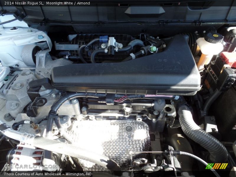 Moonlight White / Almond 2014 Nissan Rogue SL