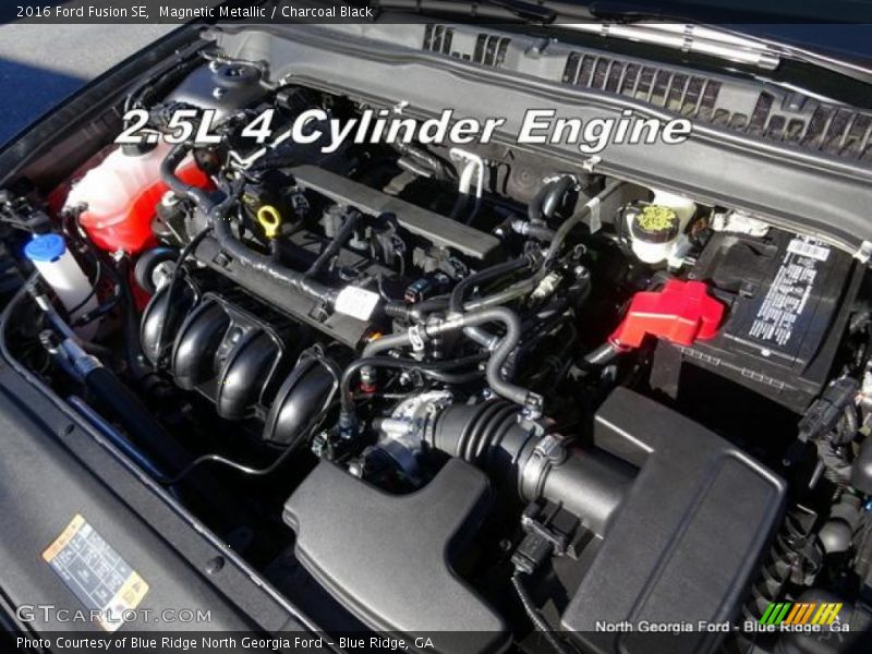 Magnetic Metallic / Charcoal Black 2016 Ford Fusion SE