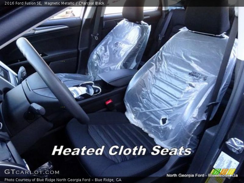 Magnetic Metallic / Charcoal Black 2016 Ford Fusion SE