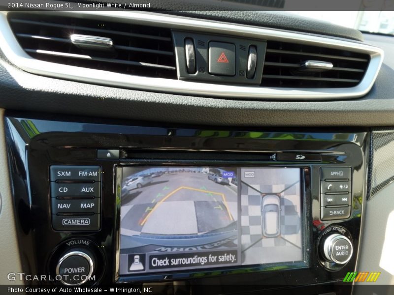 Moonlight White / Almond 2014 Nissan Rogue SL