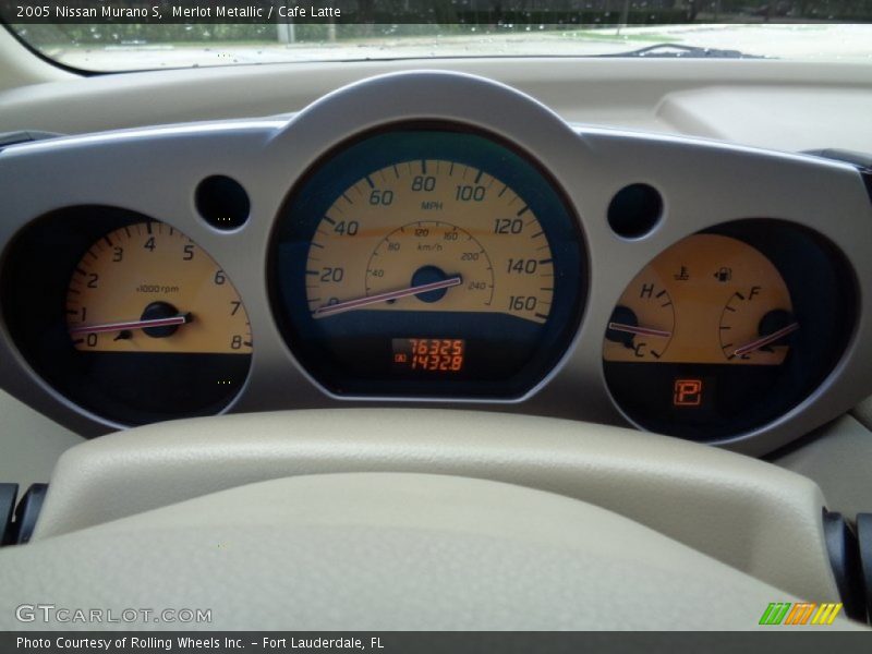 Merlot Metallic / Cafe Latte 2005 Nissan Murano S