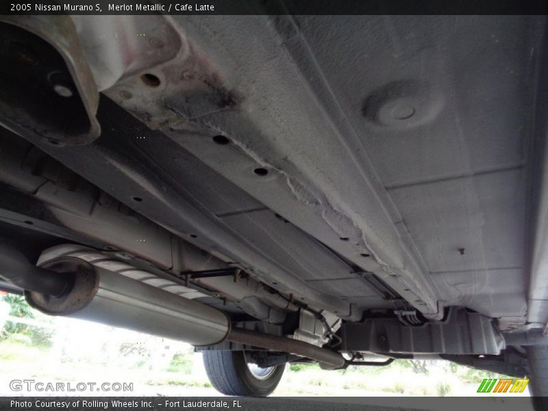 Merlot Metallic / Cafe Latte 2005 Nissan Murano S