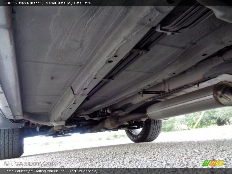 Merlot Metallic / Cafe Latte 2005 Nissan Murano S
