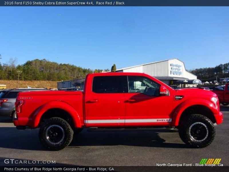 Race Red / Black 2016 Ford F150 Shelby Cobra Edtion SuperCrew 4x4