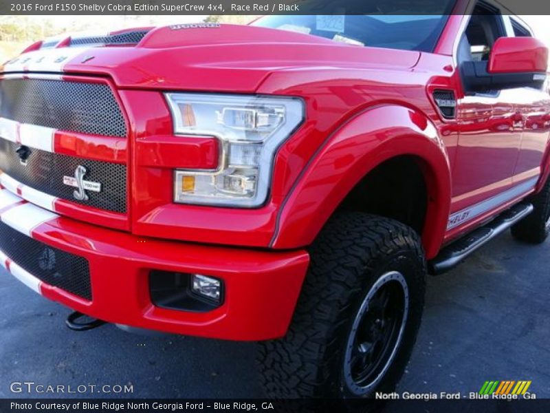 Race Red / Black 2016 Ford F150 Shelby Cobra Edtion SuperCrew 4x4