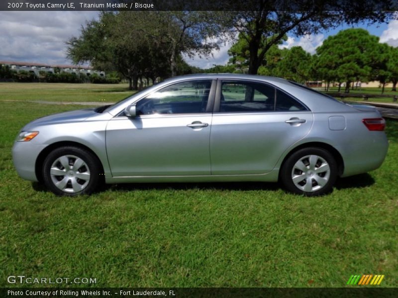 Titanium Metallic / Bisque 2007 Toyota Camry LE