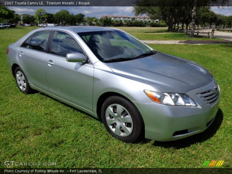 Titanium Metallic / Bisque 2007 Toyota Camry LE
