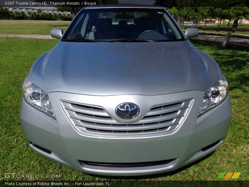 Titanium Metallic / Bisque 2007 Toyota Camry LE