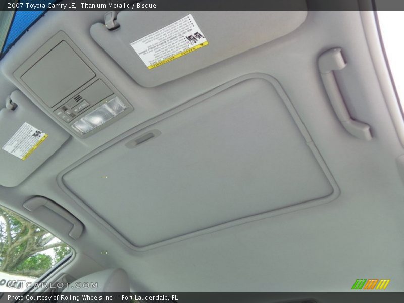 Titanium Metallic / Bisque 2007 Toyota Camry LE