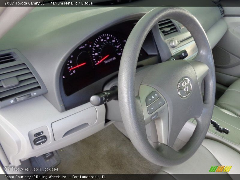 Titanium Metallic / Bisque 2007 Toyota Camry LE