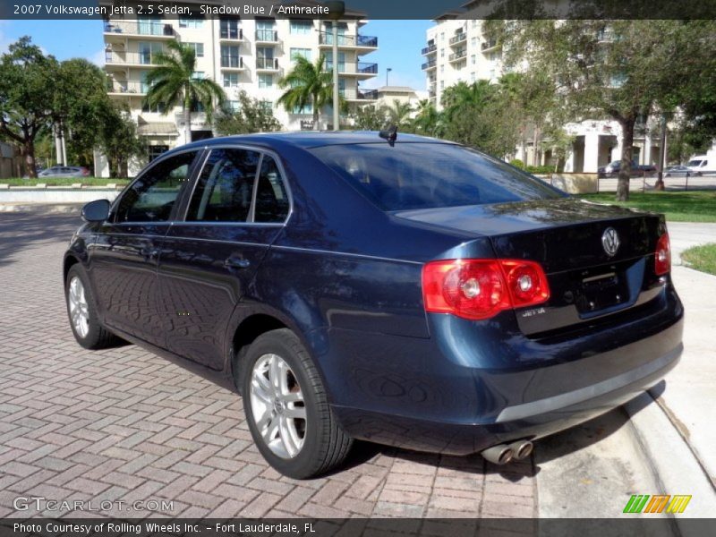 Shadow Blue / Anthracite 2007 Volkswagen Jetta 2.5 Sedan