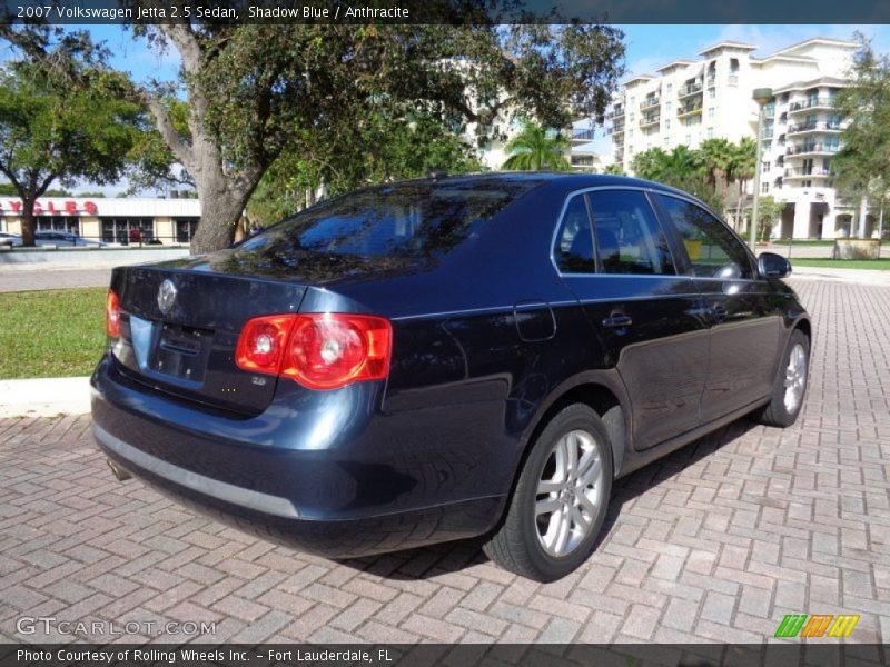 Shadow Blue / Anthracite 2007 Volkswagen Jetta 2.5 Sedan