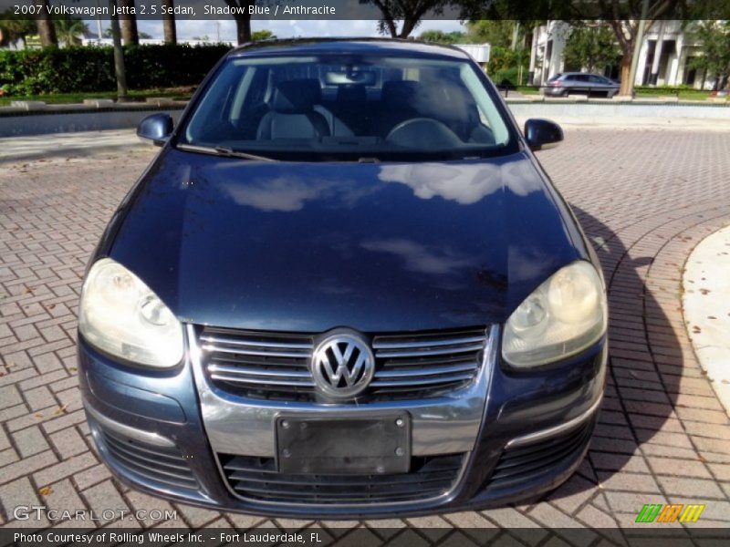 Shadow Blue / Anthracite 2007 Volkswagen Jetta 2.5 Sedan