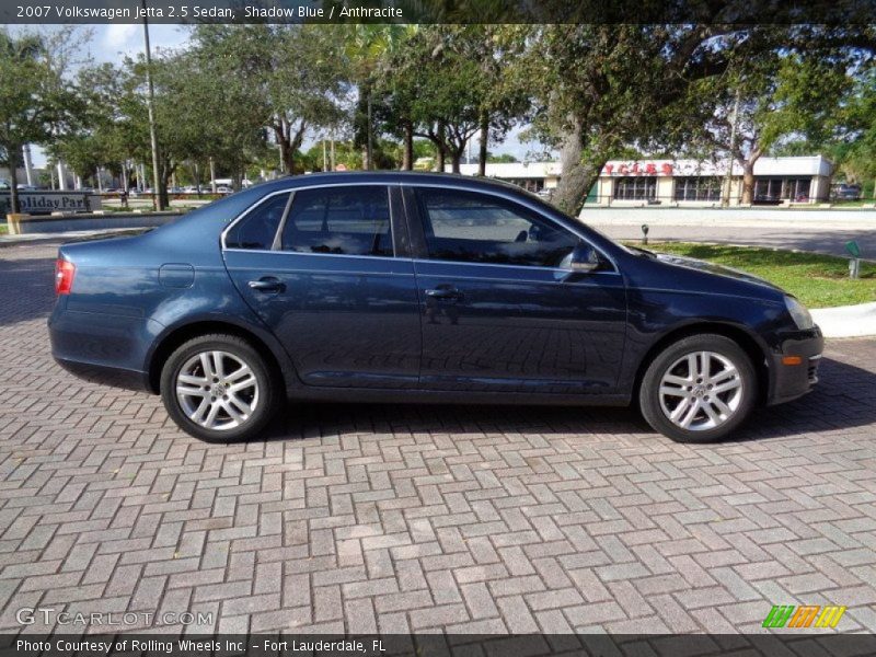 Shadow Blue / Anthracite 2007 Volkswagen Jetta 2.5 Sedan