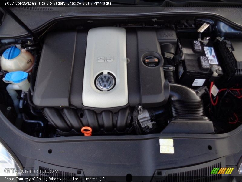 Shadow Blue / Anthracite 2007 Volkswagen Jetta 2.5 Sedan