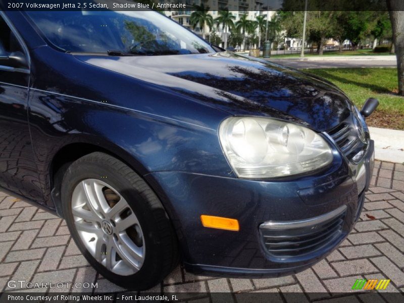 Shadow Blue / Anthracite 2007 Volkswagen Jetta 2.5 Sedan